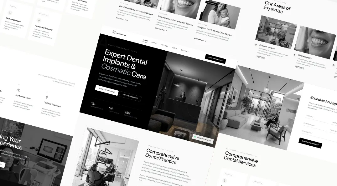 Al Ahad Dental Care Mockup